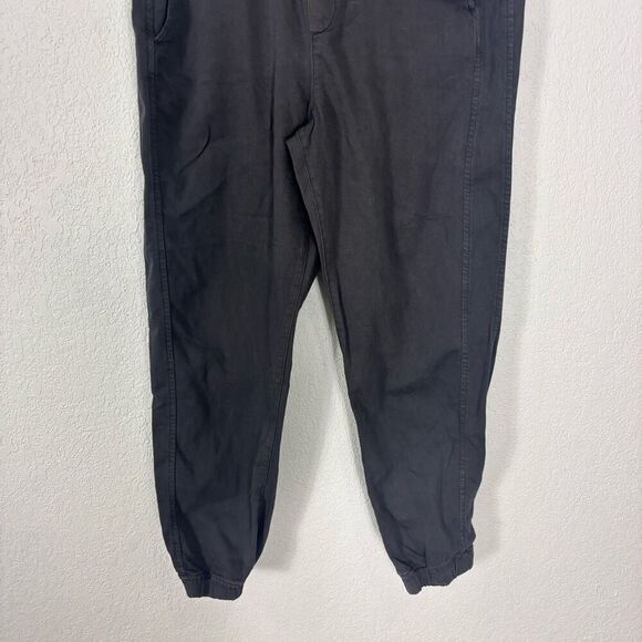 New Gap Grey Cotton/Lyocell Khaki Ankle Jogger Pants Size Medium - Picture 4 of 7